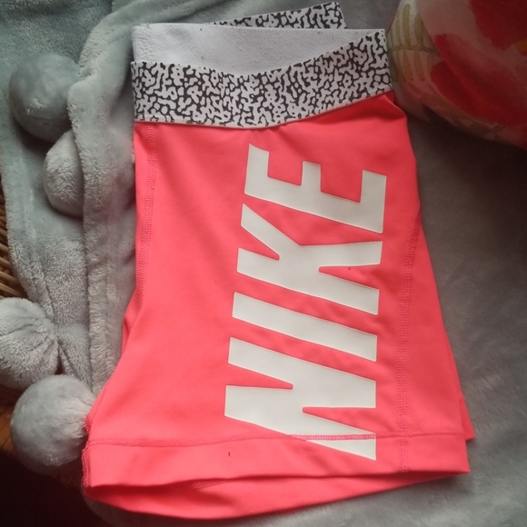 Nike Pants - Coral Nike pro shorts
